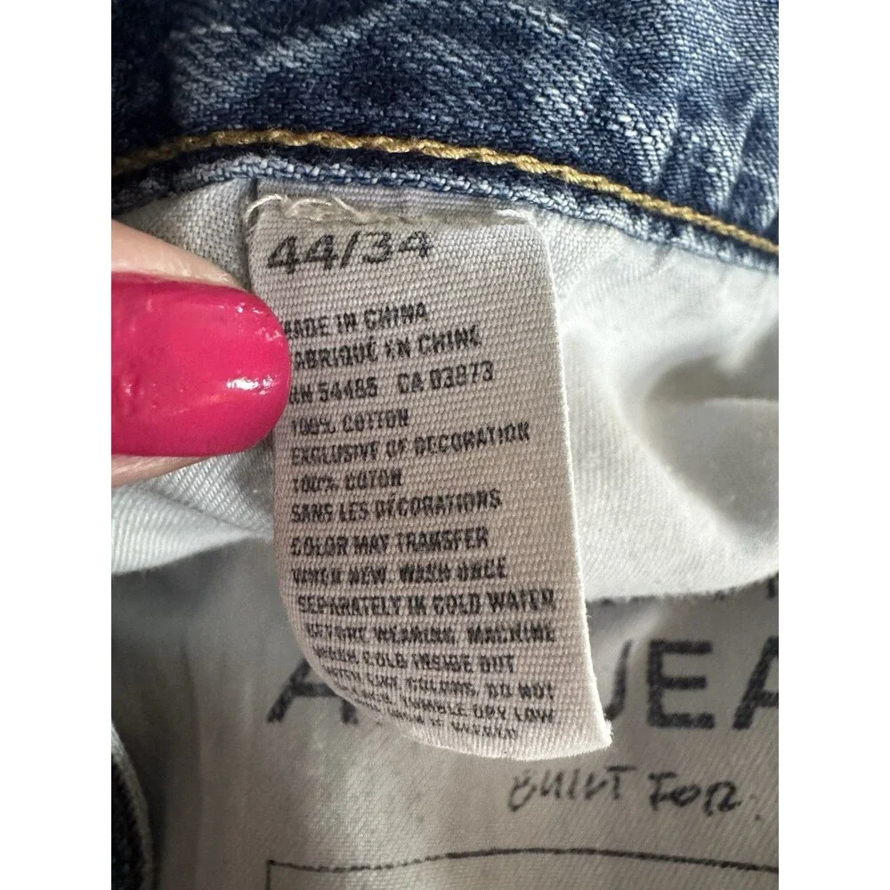 American Eagle Relaxed Straight Jeans Men’s 44X34 Denim